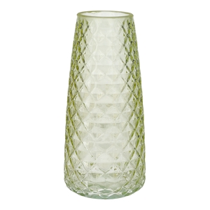 DF02-700615300 - Vase Gemma diamond d6.5/10xh21 soft yellow