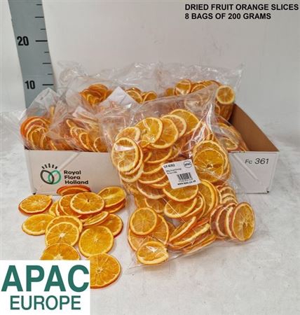 Dried Fruits Orange 200gr Bags