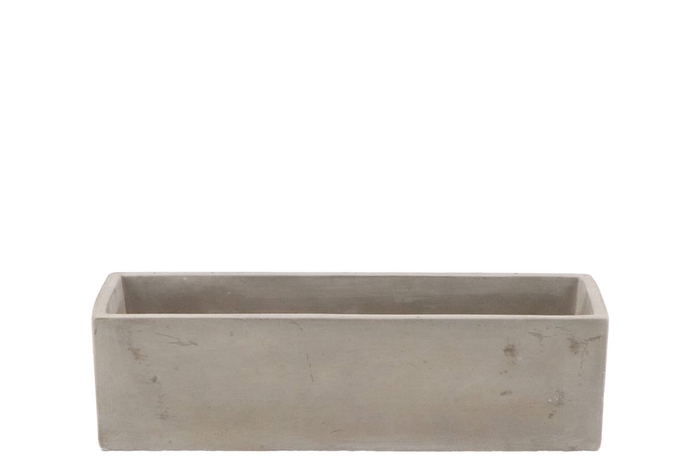 <h4>Concrete Bowl Rectangle 28x9x8cm</h4>