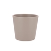 Ceramic Taupe Matt Pot 13x12cm