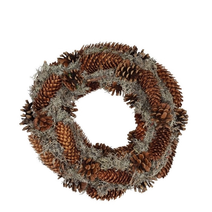 <h4>Wreath d40cm Spruce Lychen</h4>