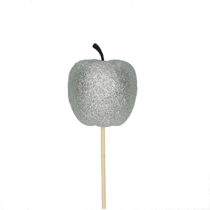 Christmas sticks 50cm Apple glitter d06cm