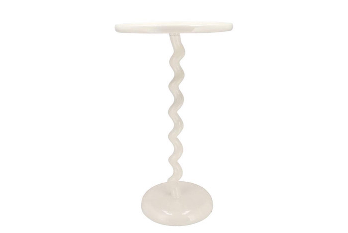 <h4>Sephora Cozy White Side Table 35x35x62cm</h4>