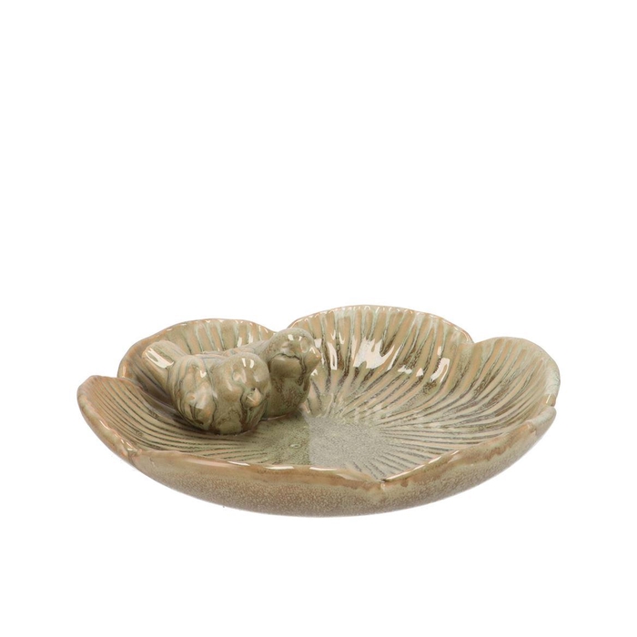 <h4>Sifan Green Plate Bird 26x26x7cm</h4>