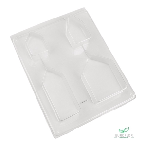 GIETVORM HUIZEN 4PCS 5,5-10CM (3CM DIEP)