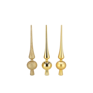 Deco Unbreakable Gold Peak Ass 6x6x30cm