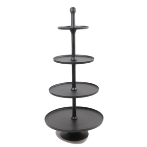 Etagere Alu Black Matt ø57x136