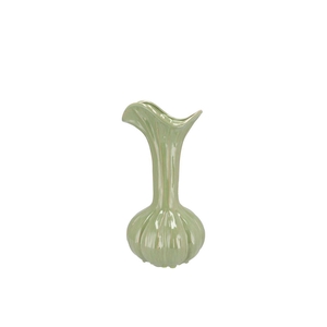 Mia Pistache Vase Garlic 14x14x28cm Nm