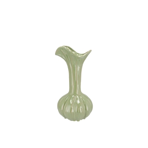 Mia Pistache Vase Garlic 14x14x28cm Nm