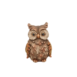 Wonderland Scottish Brown Owl 11x9x16cm
