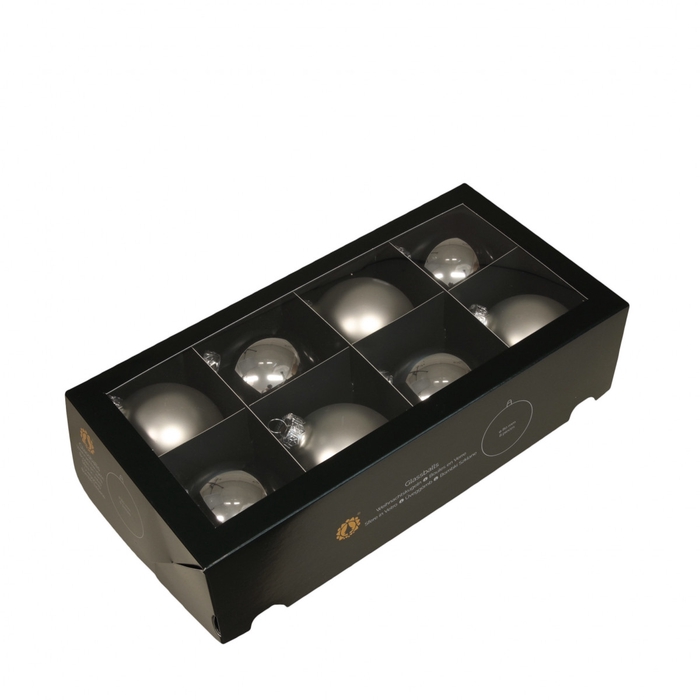 <h4>Christmas bauble Ball  80mm combi x8</h4>