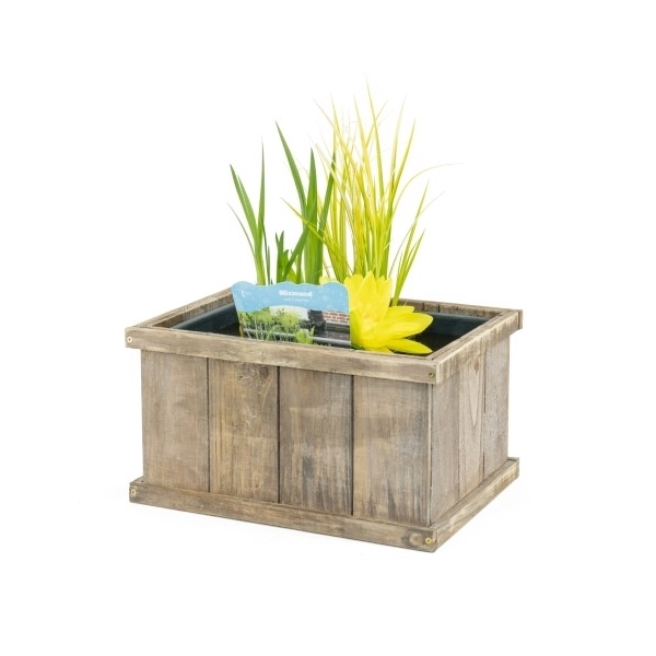 Terrasv hout Brussels Brown + mand