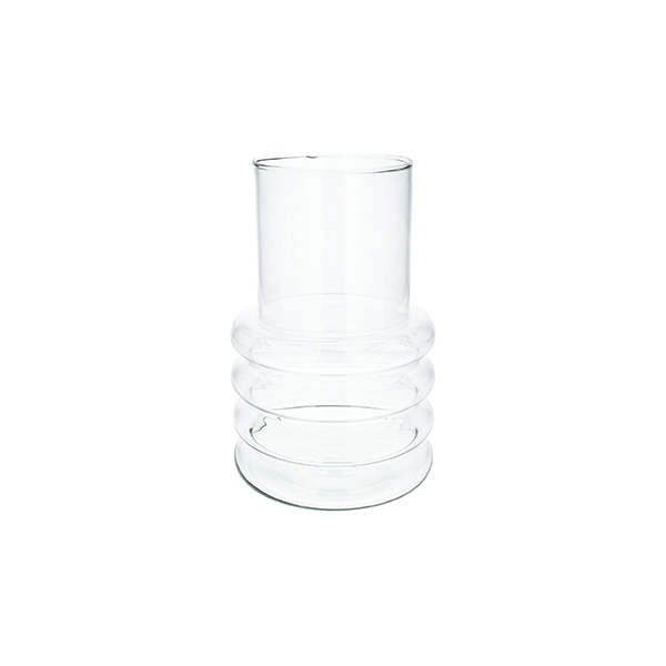 <h4>Vase 4 Layers high d13\\18xh27.5 clear Eco</h4>