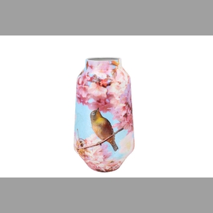 April Bird Blue Vase Iron 26x26x26cm