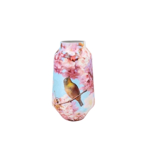 April Bird Blue Vase Iron 26x26x26cm