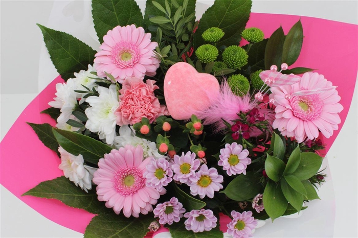 <h4>Boeket Germini Roze (mother's Day)</h4>