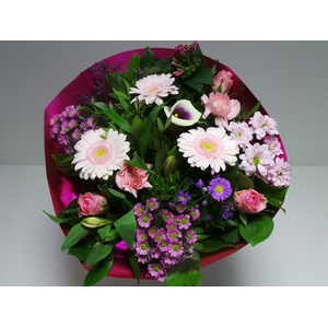 Bouquet Biedermeier Large Pink
