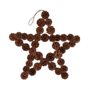 Hanger Star Pinecone L70w70h5