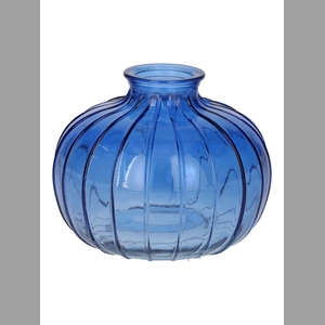 DF02-666117000 - Bottle Carmen d4/10.5xh8.5 cobalt blue transparent