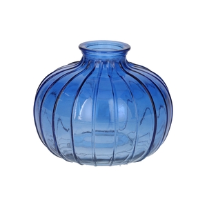 DF02-666117000 - Bottle Carmen d4/10.5xh8.5 cobalt blue transparent