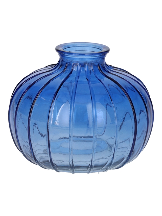 <h4>DF02-666117000 - Bottle Carmen d4/10.5xh8.5 cobalt blue transparent</h4>