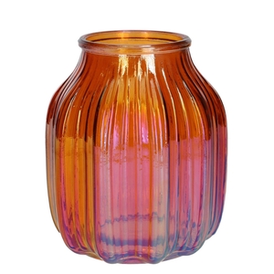 Glass Suko vase d8/13*16cm