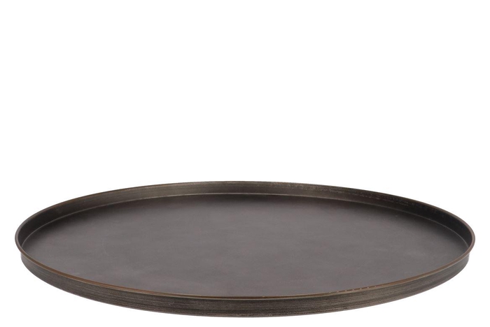 <h4>Coaster Bronze Tray Metal 56x56x2cm Nm</h4>