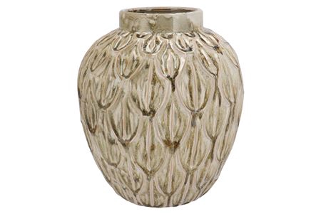 <h4>Inga Boa Green Pot Active Glaze 31x31x35cm Nm</h4>