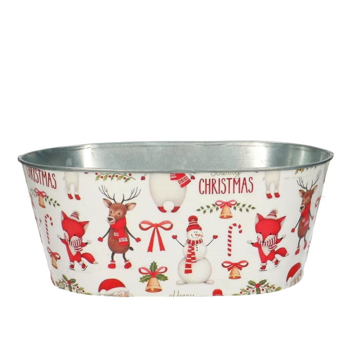 <h4>Kerst Zink Jule bak 24*14*10.5cm</h4>