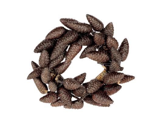 Wreath Wild Pinecone D20