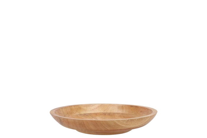 <h4>Mumbai Wooden Bowl 25x7cm</h4>