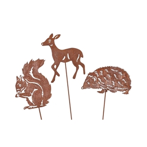 Rusty Gardenstick Autumn Ass 12x20x60cm Nm