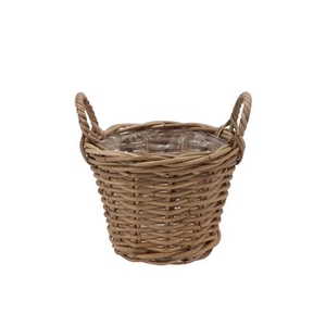 Rattan Ivy Pot 25x18cm