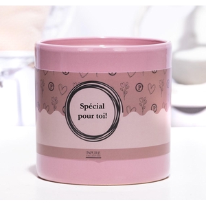 P&P ceramics pink met SPECIAL POUR TOI! cadeau wikkel
