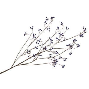 Silk Berry Branched Blue 135cm Nm