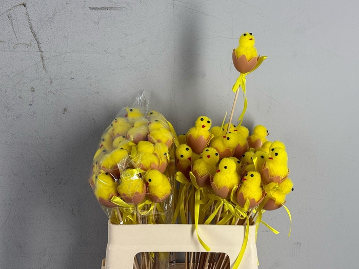 <h4>Stick Egg+Chicken+Sisal Yellow</h4>