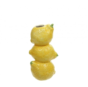Ceramics Lemon vase x3 d2/10*21cm