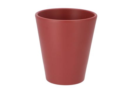 <h4>Ceramic Marsala Pot Orchid 15cm</h4>