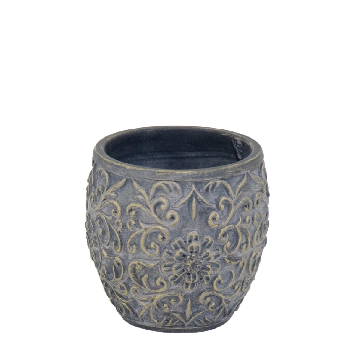 <h4>Ceramics Barok pot ball d13*12.5cm</h4>