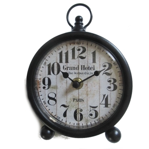 Clock Table 12x4,5x16 Black/Wh