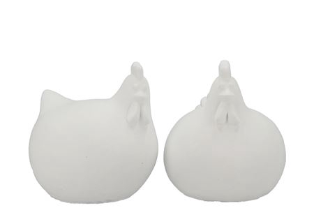 <h4>CONCRETE FARM WHITE CHICKEN 17X16X1</h4>