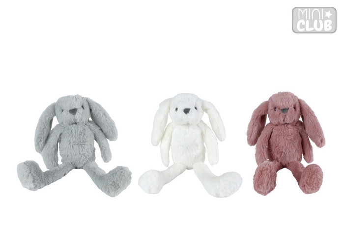 <h4>Mini Club konijn pluche 3ass 30cm</h4>
