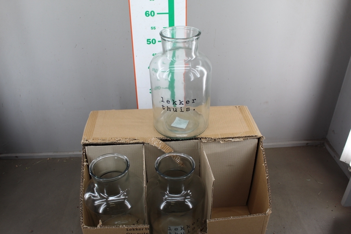 GLAS FLES 30CM