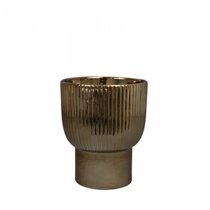 Keramiek Exclusief Larisa pot/voet d14*17cm