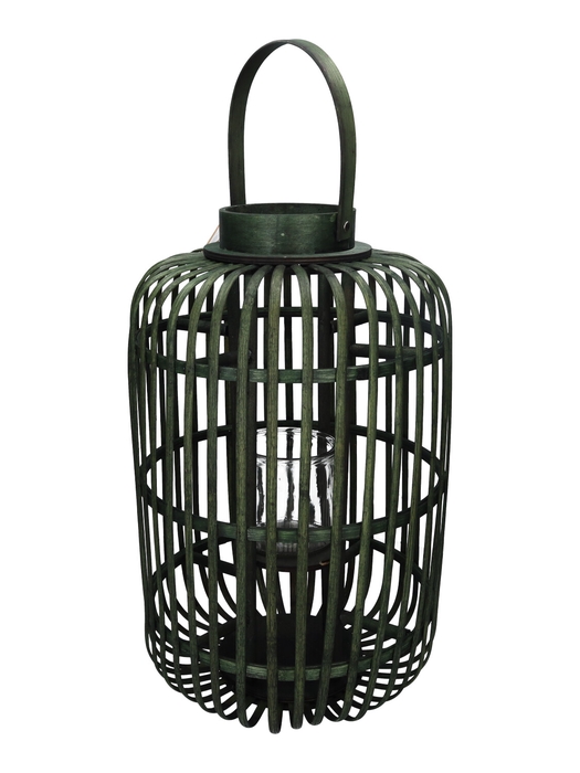 DF09-731440500 - Lantern Malu d12/29xh46 green