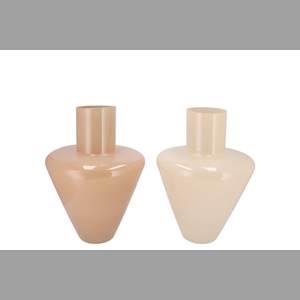 Beau Brown Arrow Vase Ass 22x22x30cm Nm