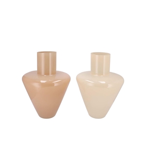 Beau Brown Arrow Vase Ass 22x22x30cm
