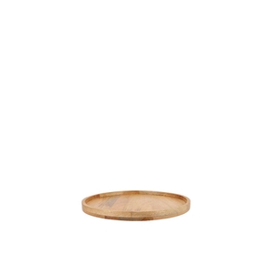 Mumbai Mango Wooden Tray Round Edge 21x21x3cm