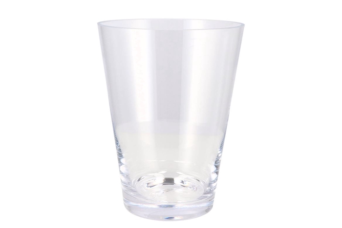 <h4>Glass Pot Conical 20x26cm</h4>