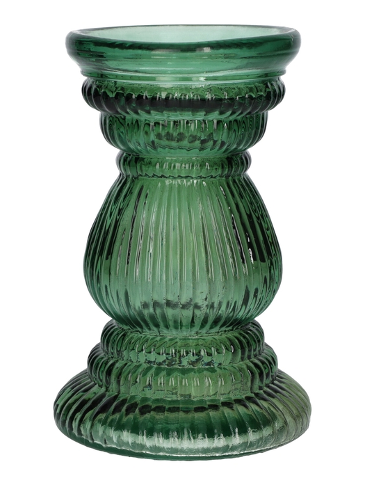 <h4>DF02-885902500 - Vase Izza d11.5/12.5xh20 forest</h4>